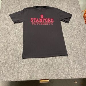 Stanford University Black Short Sleeve Tee